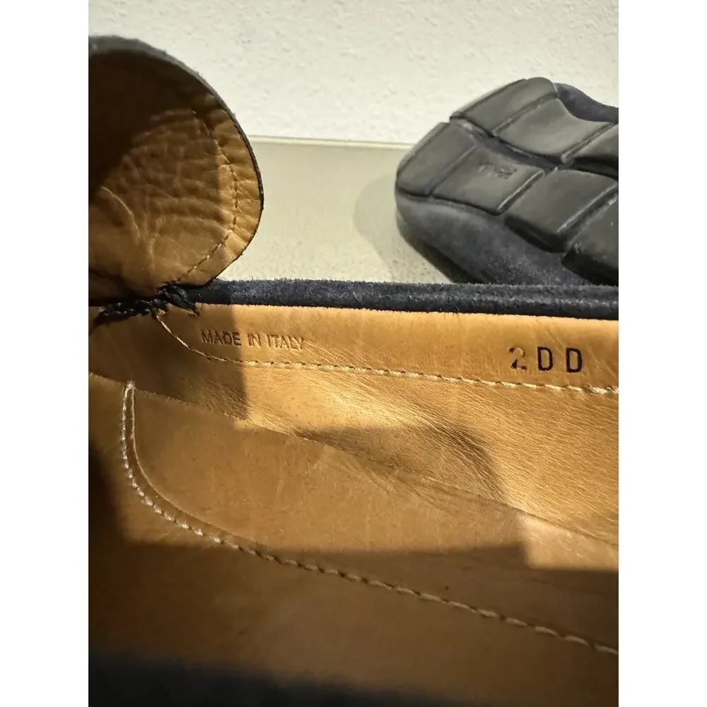 Prada Men’s Dress Loafers - Blue Suede Calzature Sz 7 Prada (Fits US 8)